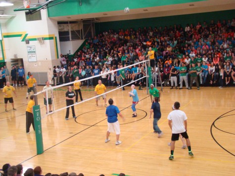 Staff vs. Student Volleyball ~ October 2, 2014
