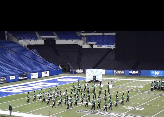 Northmont takes the field in  preliminary performance at BOA in Indianapolis