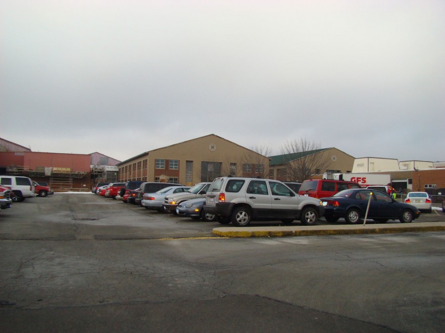 The+lot+behind+the+middle+school%2C+where+juniors+are+assigned+to+park%2C+creates+an+icy+walk+