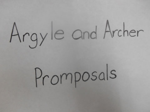 Argyle and Archers Haphazard Advice