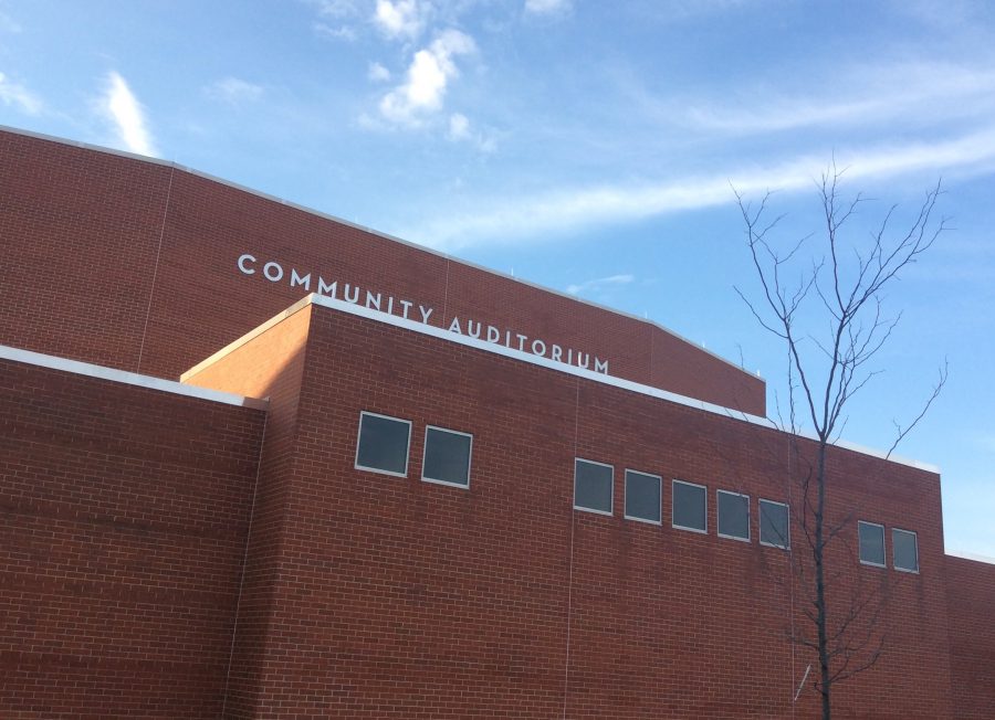 The high school auditorium has been renamed Community Auditorium, and will soon open for high school and community use.