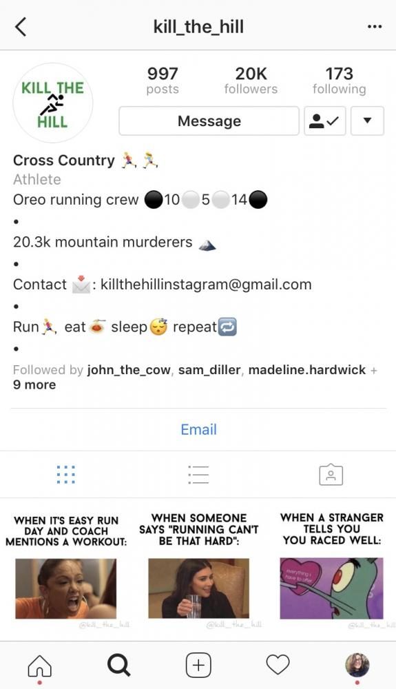 John Pierrons @kill_the_hill account on Instagram boasts thousands of followers.