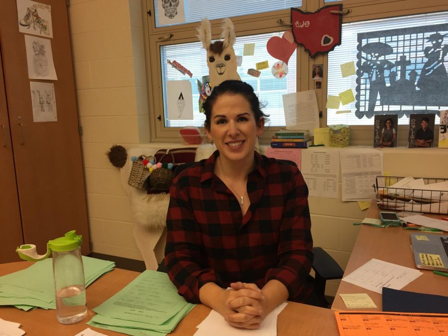 Ms. Sarah Gosser uses several strategies to help anxious students.