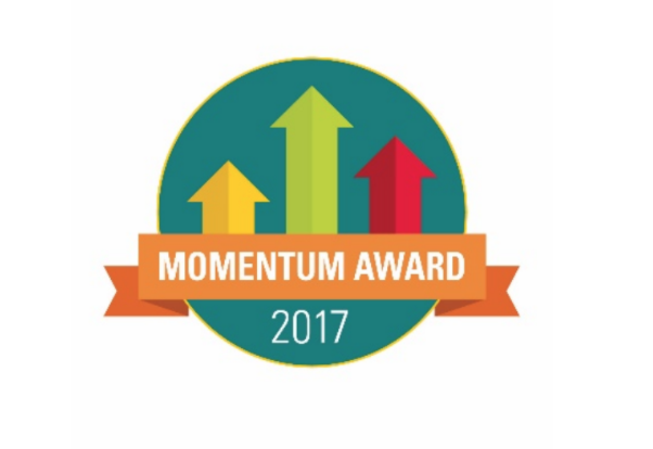 Northmont+High+School+receives+the+Momentum+Award.