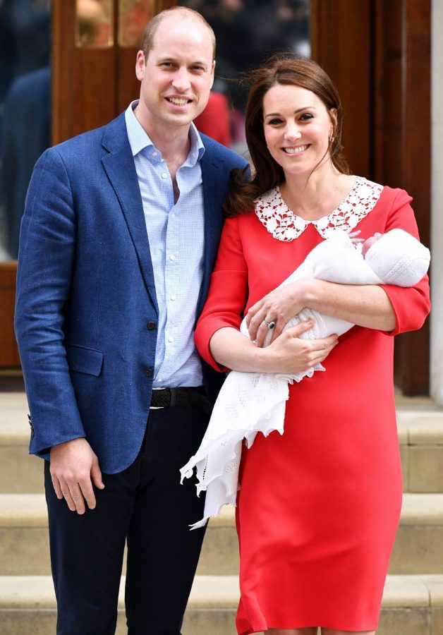 Kate Middleton, the Duchess of Cambridge, gave birth to the new prince on Monday (courtesy of People).