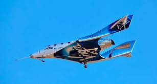 Virgin Galactic spacecraft VSS Unity curtesy of AP Photo/Matt Hartman