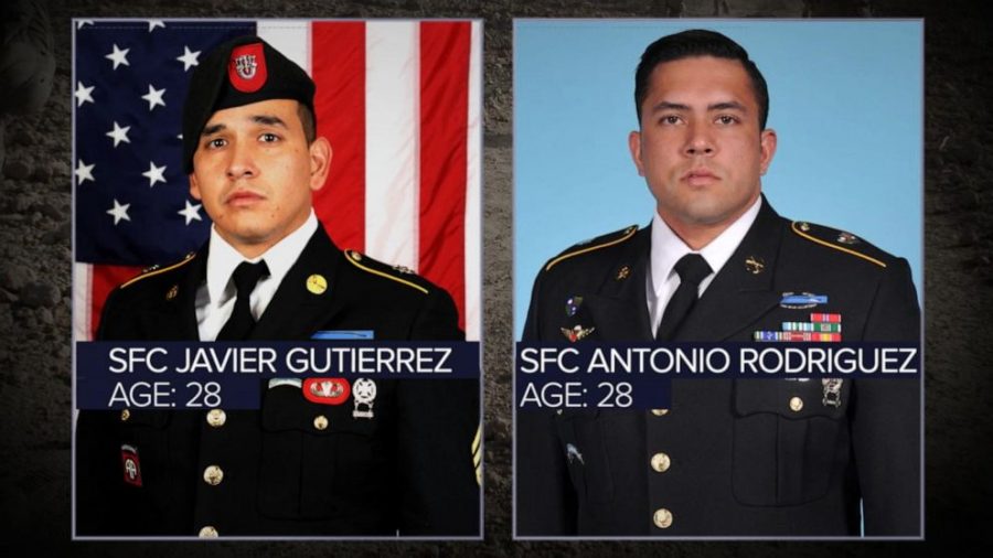 The two U.S. soldiers that were killed in the attack (courtesy of ABC News).