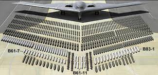 The B-2 and its various assortments of bombs it can carry.