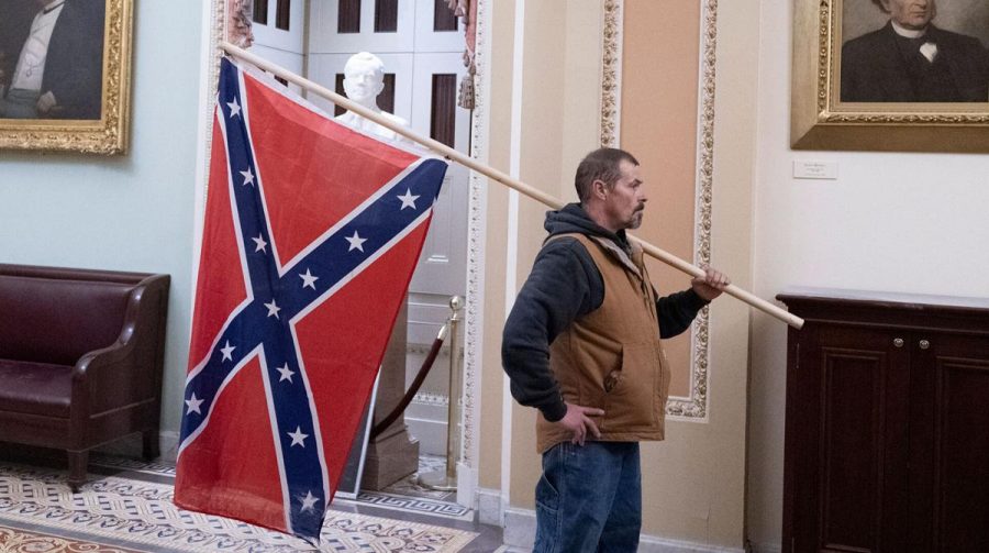 Confederate+Flag+Stormed+Through+Capitol+Hill