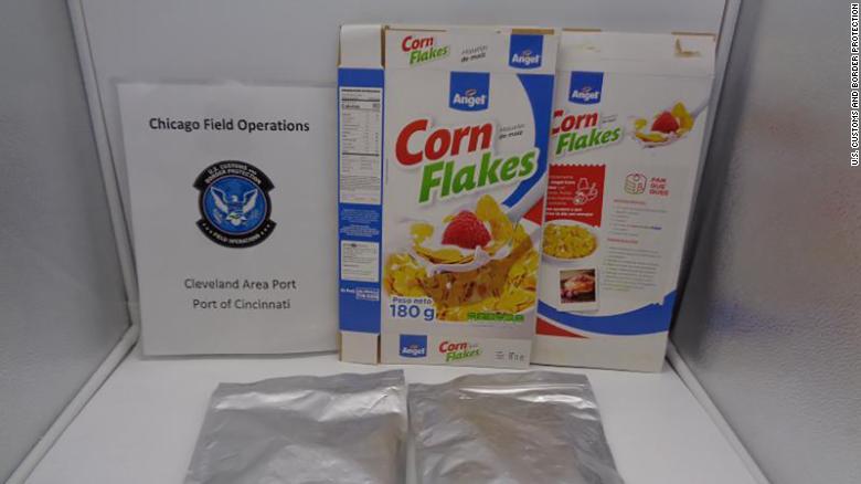 The so called corn flakes that was smuggled into The US