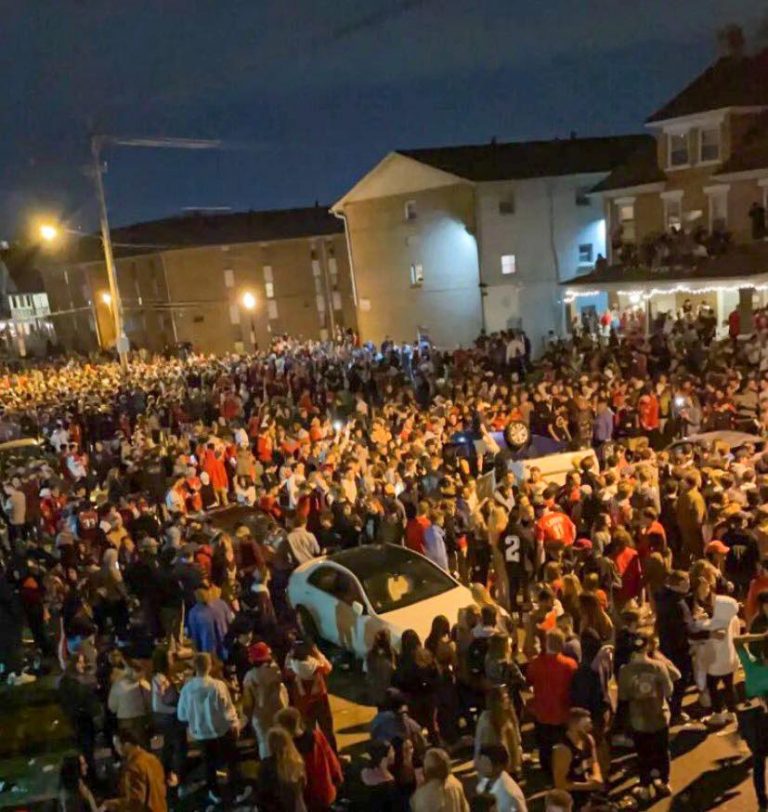 Ohio State University Party Leads to Destruction of Property The Thunder