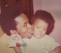 Larry Earvin, left, along his son, Larry Pippion. Courtesy of Larry Pippion.