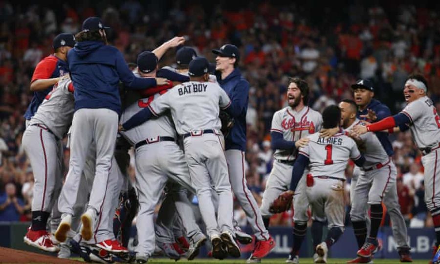 Photo+of+the+moment+the+Braves+became+World+Champs.