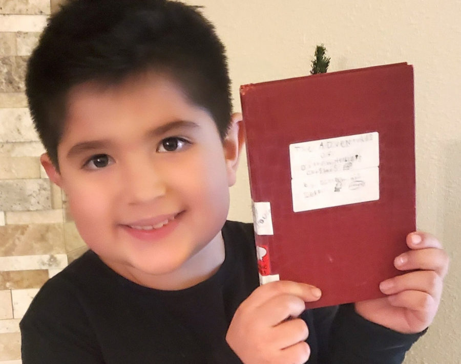 8 Year Old Boy Snuck Self Written and Illustrated Book Onto Library Shelf