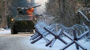 A Russian tank invades Ukraine.
Credit: CNBC.com