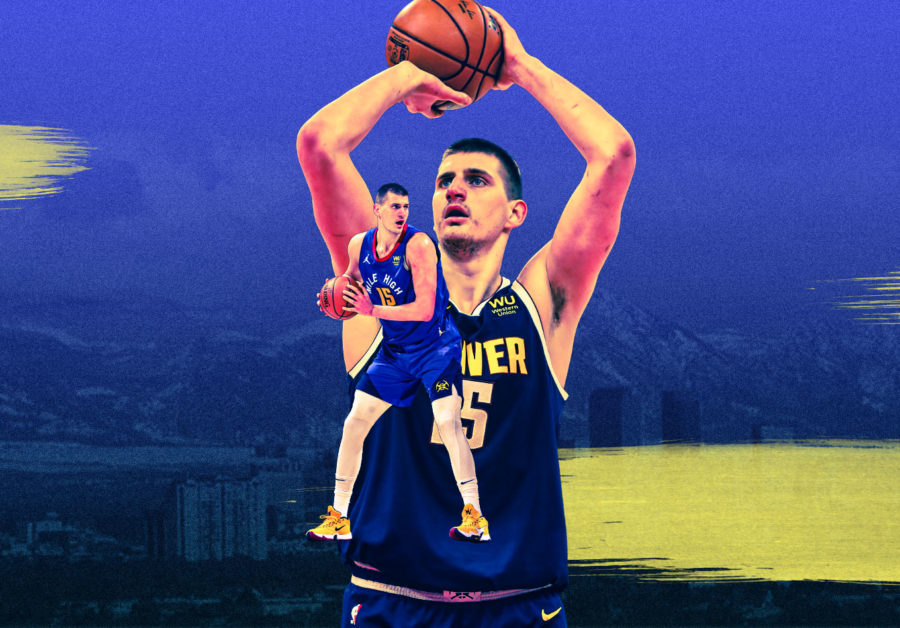 Photo edit of MVP Nikola Jokic via Google Images