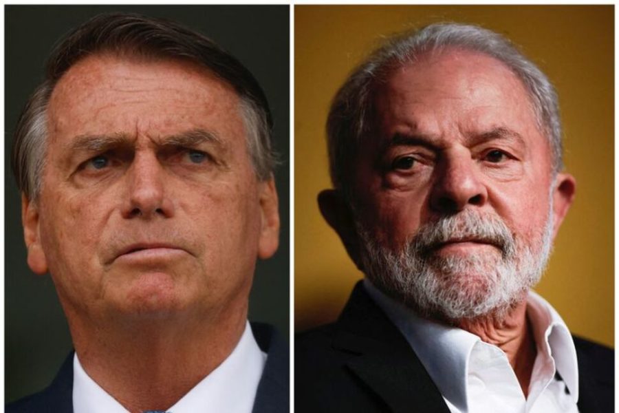 Image of Jair Bolsonaro and Luiz Inácio Lula da Silva, candidates in Brazils presidential election. From Reuters