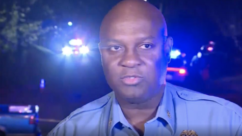 Kansas City Police Chief Karl Oakman gives an update on the Halloween party shooting. (CNN)
