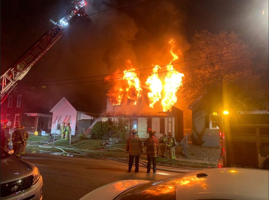 One of the houses that were burned down from the fire. (whio.com)