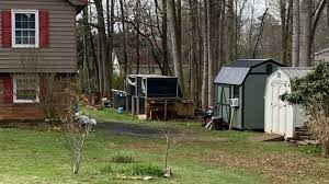 A photo of the shed where the girl was found.
Credit: KXXV.com