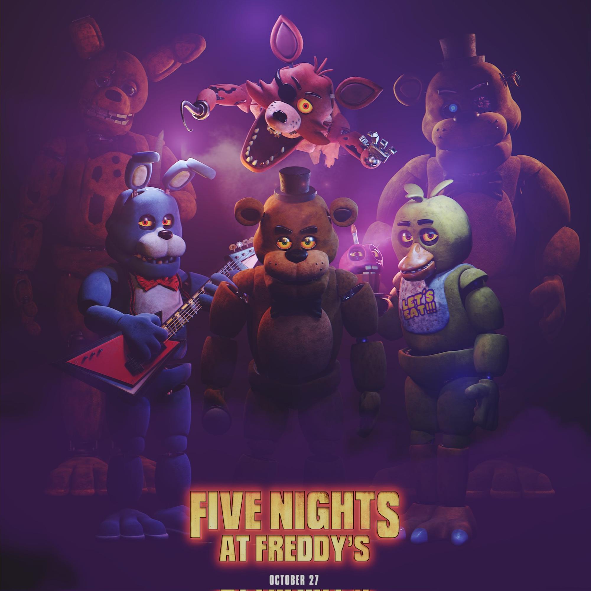 Five Nights At Freddy's - FNAF - Gaming Poster (Help Wanted) (Size