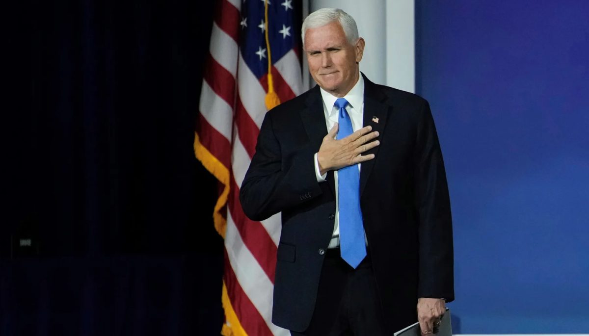 Pence at the Republican Jewish Coalition conference on October 28th