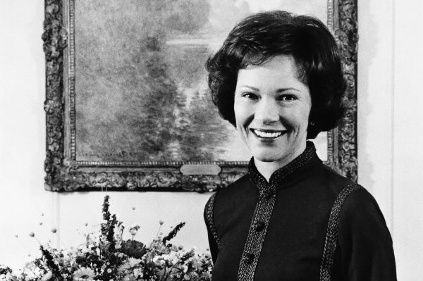 First Lady Rosalynn Carter in the White House.