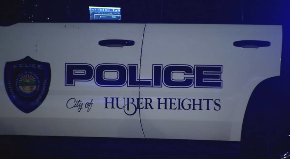 Photo of one of the Huber Heights Police cars (Taken from WHIO).
