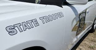 An Indiana State Police Car