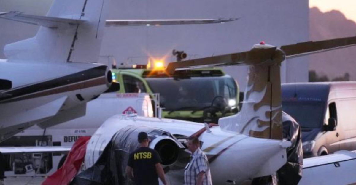 Plane crash at Scottsdale Airport 