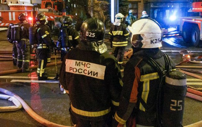 Fire department for the explosions of Ukraine