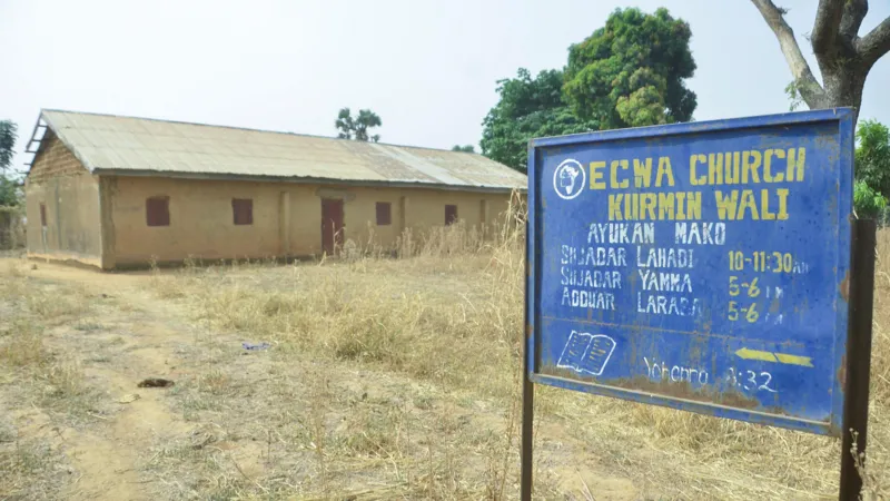 One of the three churches attacked 