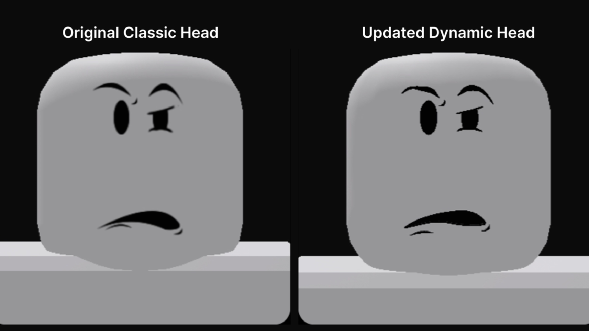 Side-by-side comparison of both the regular classic faces and dynamic faces ( PCGamesN, Jamie Hore / January. 31, 26 ).