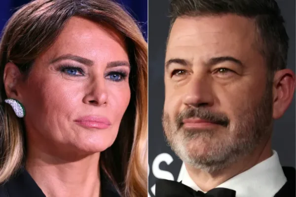 The latest Republican criticism of comedian and TV host Jimmy Kimmel and call to kick him off the air came from United States First Lady Melania Trump [File: AFP] https://www.aljazeera.com/news/2026/4/27/melania-trump-blasts-kimmel-calls-on-abc-to-take-stand-against-comedian